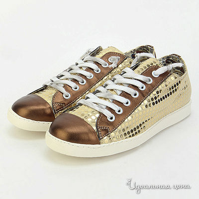 Кеды Bouton, цвет цвет золотой / медный