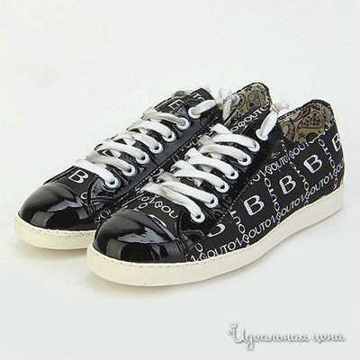 Кеды Bouton, цвет цвет черный / белый