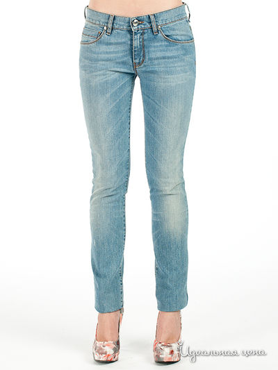 Джинсы Moschino, цвет цвет голубой
