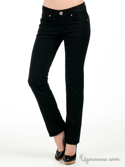 Брюки Moschino, цвет цвет черный