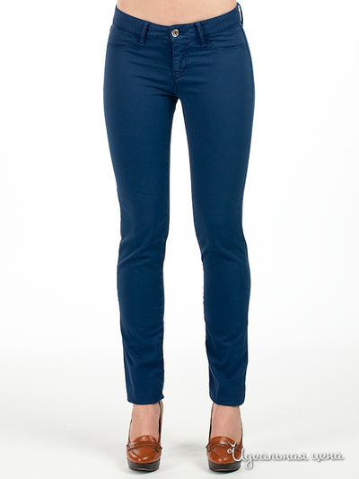 Брюки Moschino, цвет цвет синий