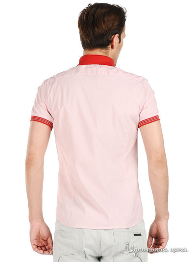 Рубашка Moschino мужская, цвет красный