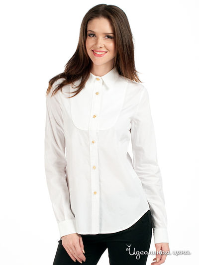 Рубашка Moschino, цвет цвет белый