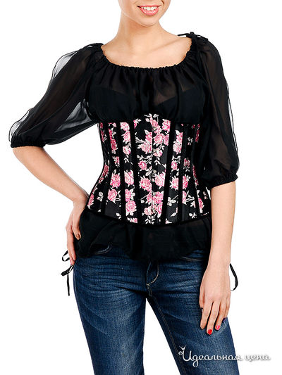 Корсет Nuance, цвет цвет черный / розовый