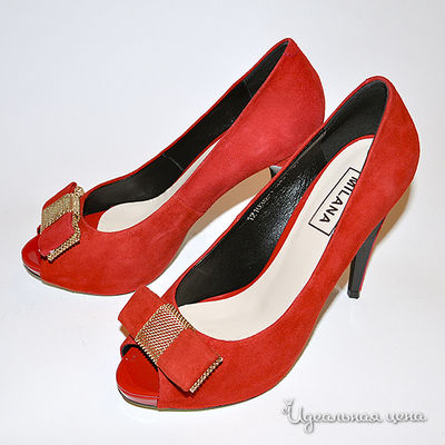 Босоножки Milana, цвет цвет красный