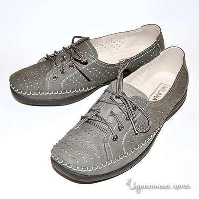 Полуботинки Milana, цвет цвет серый