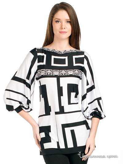 Платье Analily, цвет цвет черный / белый