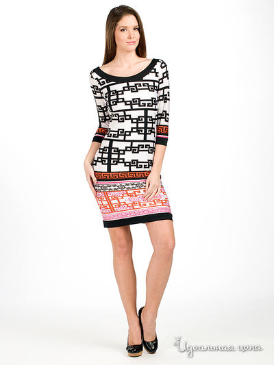 Платье Analily, цвет цвет мультиколор