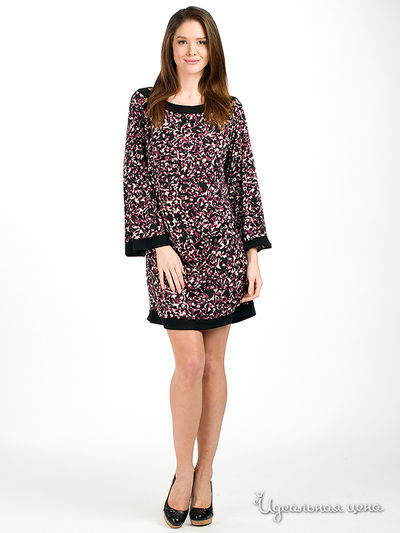 Платье Analily, цвет цвет черный / фиолетовый