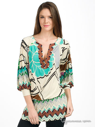 Туника Analily, цвет цвет мультиколор