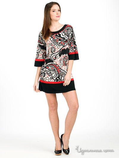 Платье Analily, цвет цвет мультиколор