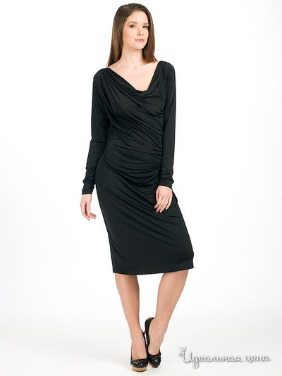 Платье Analily, цвет цвет черный