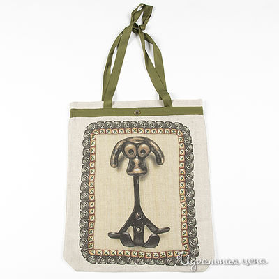 Сумка-планшет Adzhedo, цвет цвет бежевый