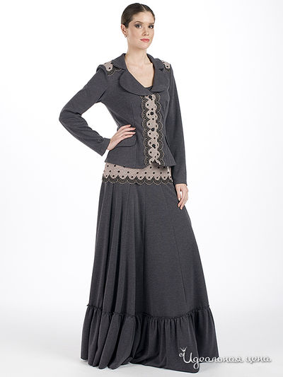 Костюм Adzhedo, цвет цвет темно-серый