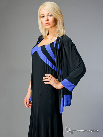 Болеро PERSONAL CHOICE, цвет цвет черный / синий