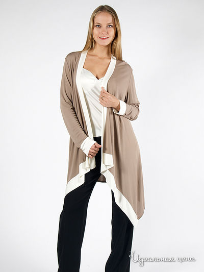 Кардиган PERSONAL CHOICE, цвет цвет бежевый