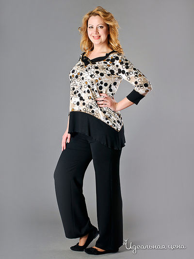 Туника Gold, цвет цвет бежевый / черный