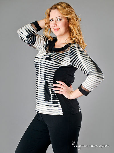 Кофта Gold, цвет цвет черный / белый