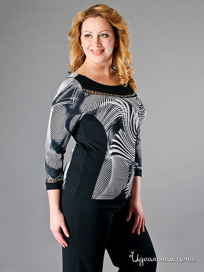 Кофта Gold, цвет цвет черный / белый