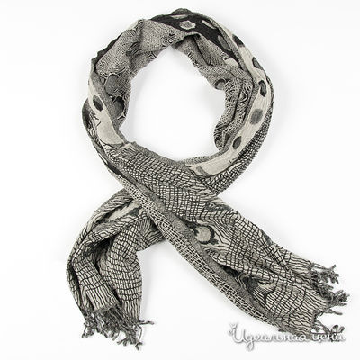 Палантин Mala Alisha, цвет цвет серый / белый