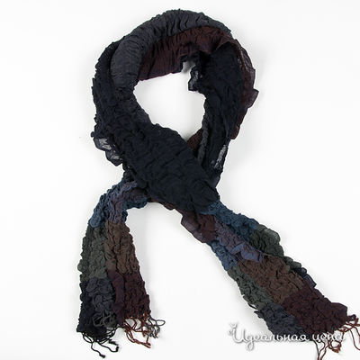 Шарф Mala Alisha, цвет цвет серый / темно/серый / терракотовый