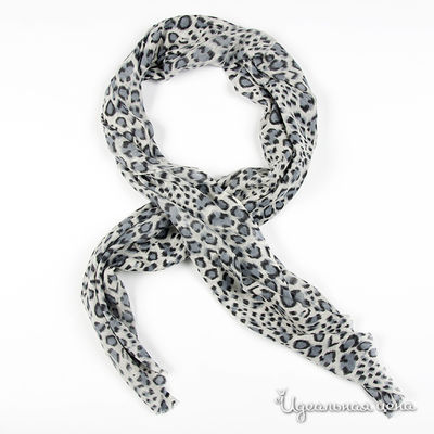 Палантин Mala Alisha, цвет цвет серый / черный / белый