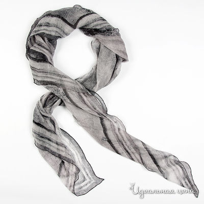 Палантин Mala Alisha, цвет цвет серый / белый