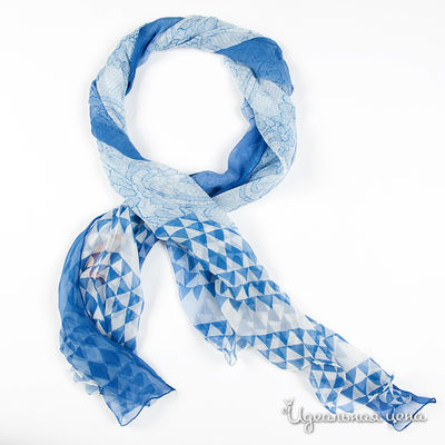 Палантин Mala Alisha, цвет цвет синий / белый