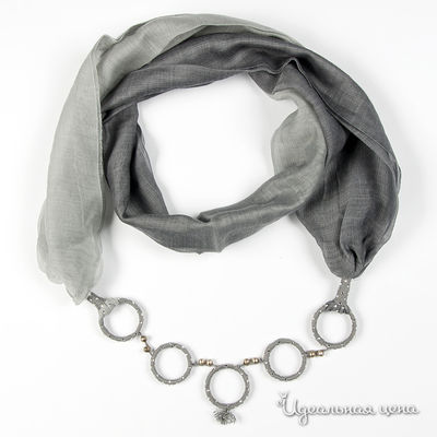 Шарф Mala Alisha, цвет цвет серый / светло-серый