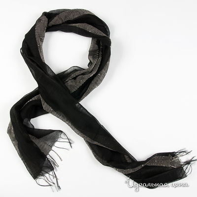 Шарф Mala Alisha, цвет цвет черный / коричневый