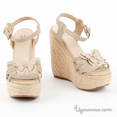 Босоножки Silvian Heach, цвет цвет бежевый