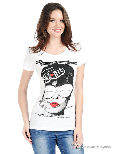 Футболка Silvian Heach, цвет цвет белый