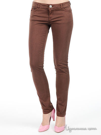 Брюки Silvian Heach, цвет цвет коричневый