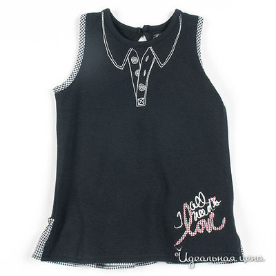 Топ Deux par Deux, цвет цвет черный