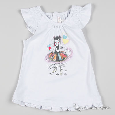 Футболка Deux par Deux, цвет цвет белый