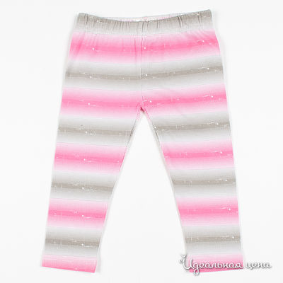 Леггинсы Deux par Deux, цвет цвет серый / розовый