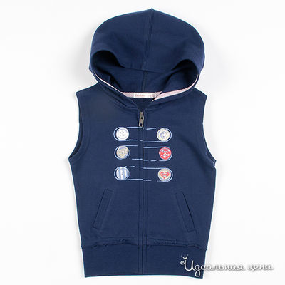 Кофта Deux par Deux, цвет цвет темно-синий