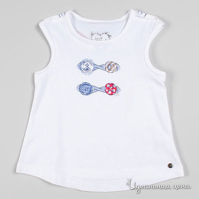 Футболка Deux par Deux, цвет цвет белый