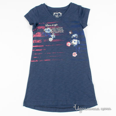 Платье Deux par Deux, цвет цвет темно-синий