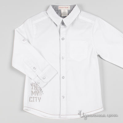 Рубашка Deux par Deux, цвет цвет белый