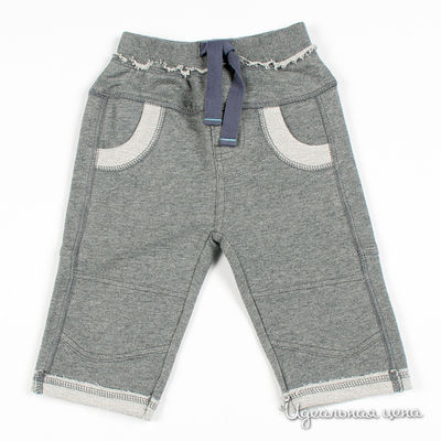 Брюки Deux par Deux, цвет цвет серый