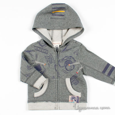 Кофта Deux par Deux, цвет цвет серый