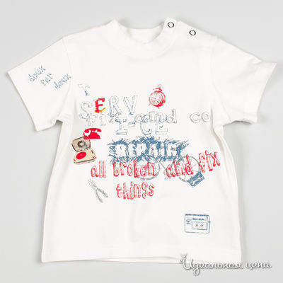 Футболка Deux par Deux, цвет цвет белый