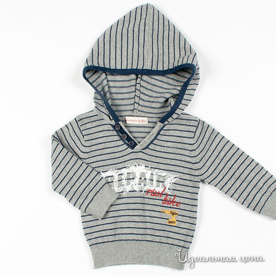 Кофта Deux par Deux, цвет цвет серый