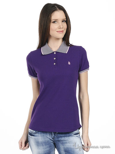 Поло Мультибренд, цвет цвет фиолетовый