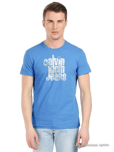 Футболка Мультибренд, цвет цвет голубой