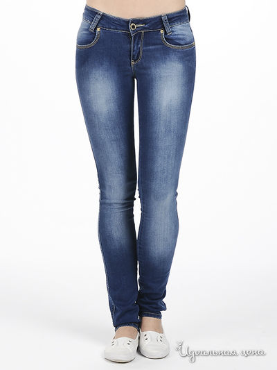 Джинсы ELISABETTA FRAIVCHI, цвет цвет синий