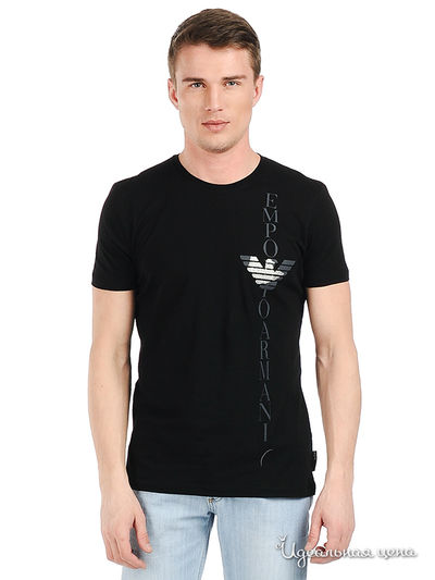 Футболка Emporio Armani, цвет цвет черный