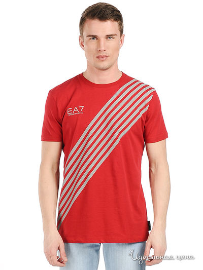 Футболка Мультибренд, цвет цвет красный