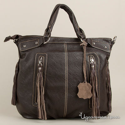 Сумка Pola, цвет цвет темно-коричневый